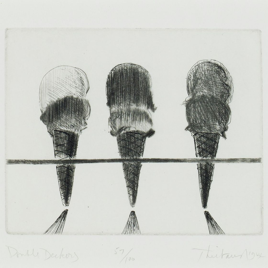 Wayne Thiebaud — Двухэтажные, из деликатесов