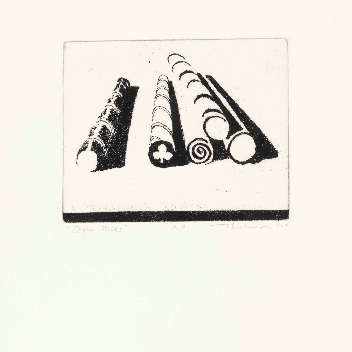 Wayne Thiebaud — Сахарные палочки