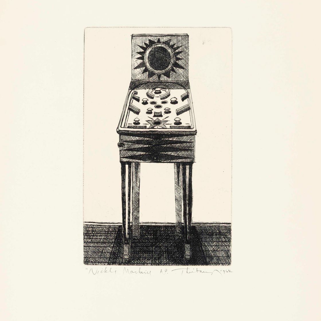 Wayne Thiebaud — Никелевая машина