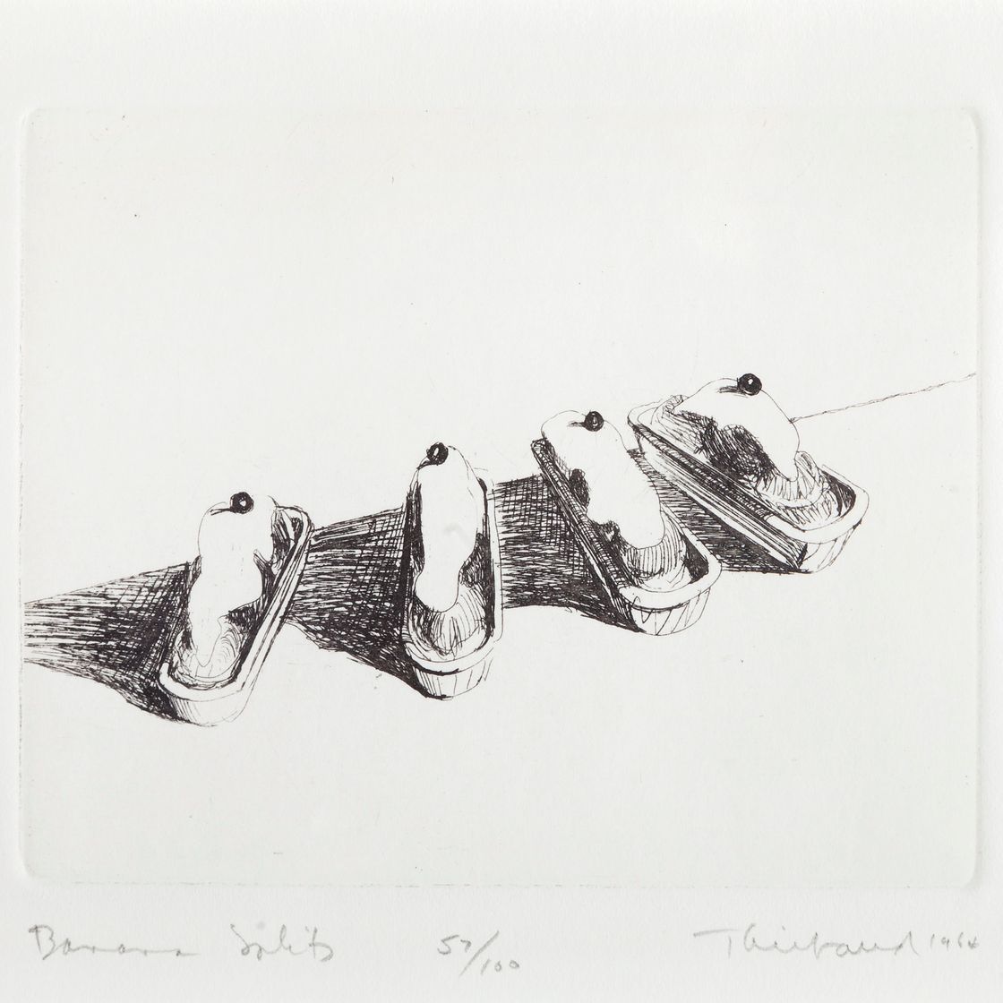 Wayne Thiebaud — Банановый сплит от Delights