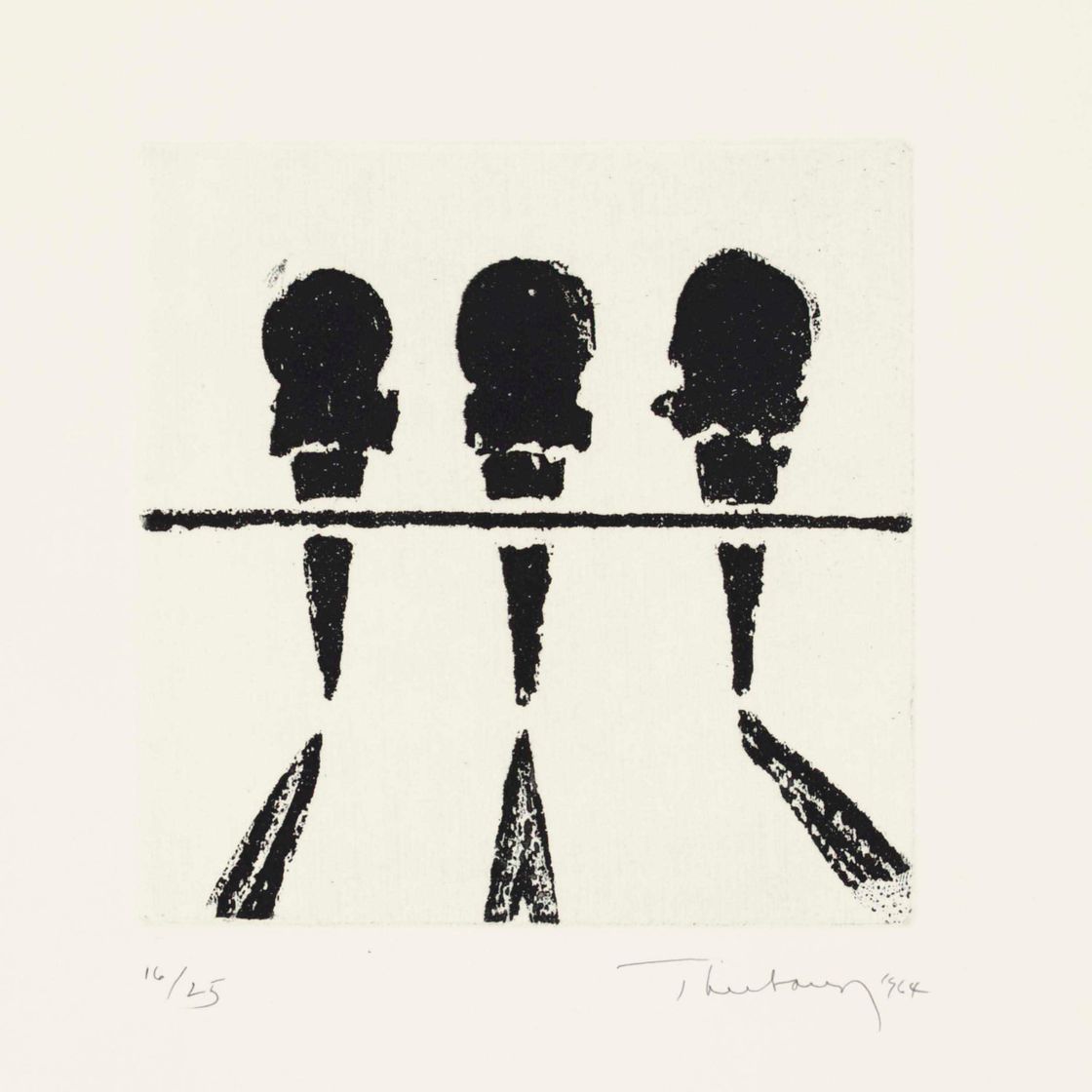 Wayne Thiebaud — Сахарные рожки