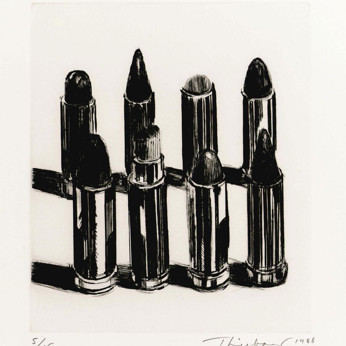 Wayne Thiebaud — Губные помады