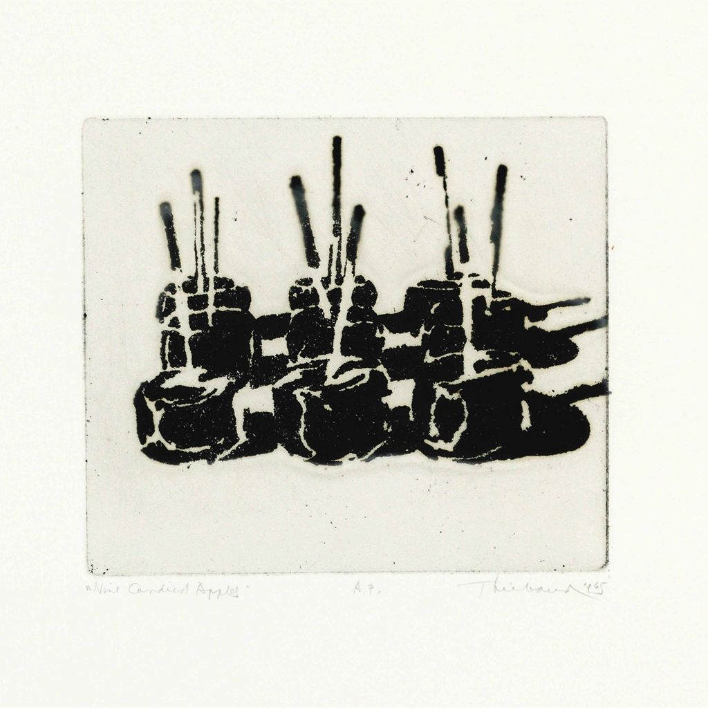 Wayne Thiebaud — Девять засахаренных яблок