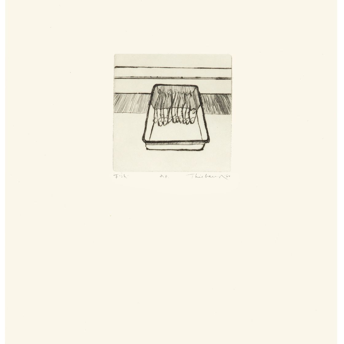 Wayne Thiebaud — Рыба, приготовленная из деликатесов