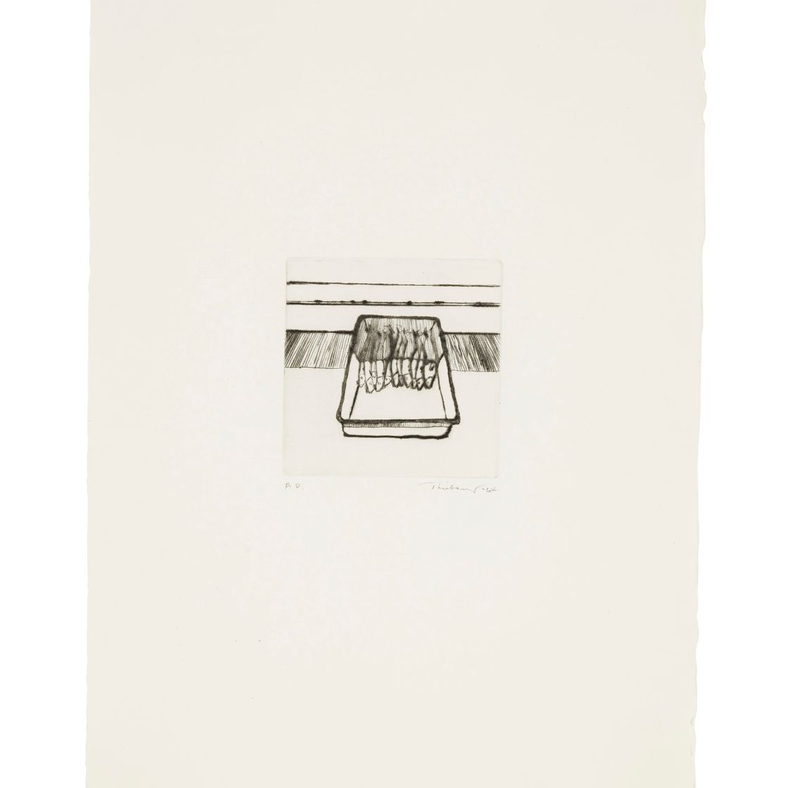 Wayne Thiebaud — Рыба, приготовленная из деликатесов
