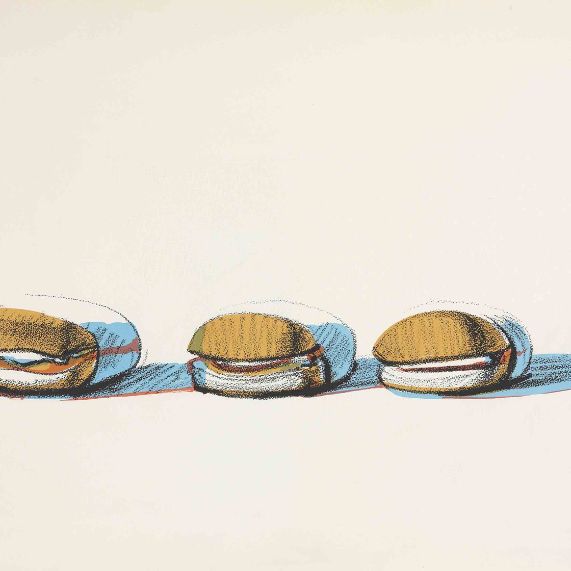Wayne Thiebaud — Говядина барбекю