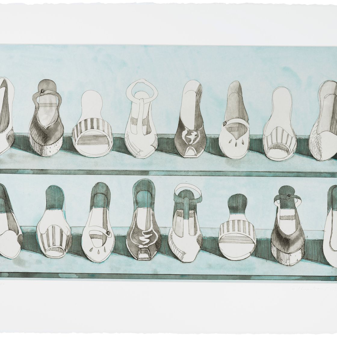 Wayne Thiebaud — Недавние гравюры, которые я, изображение 3