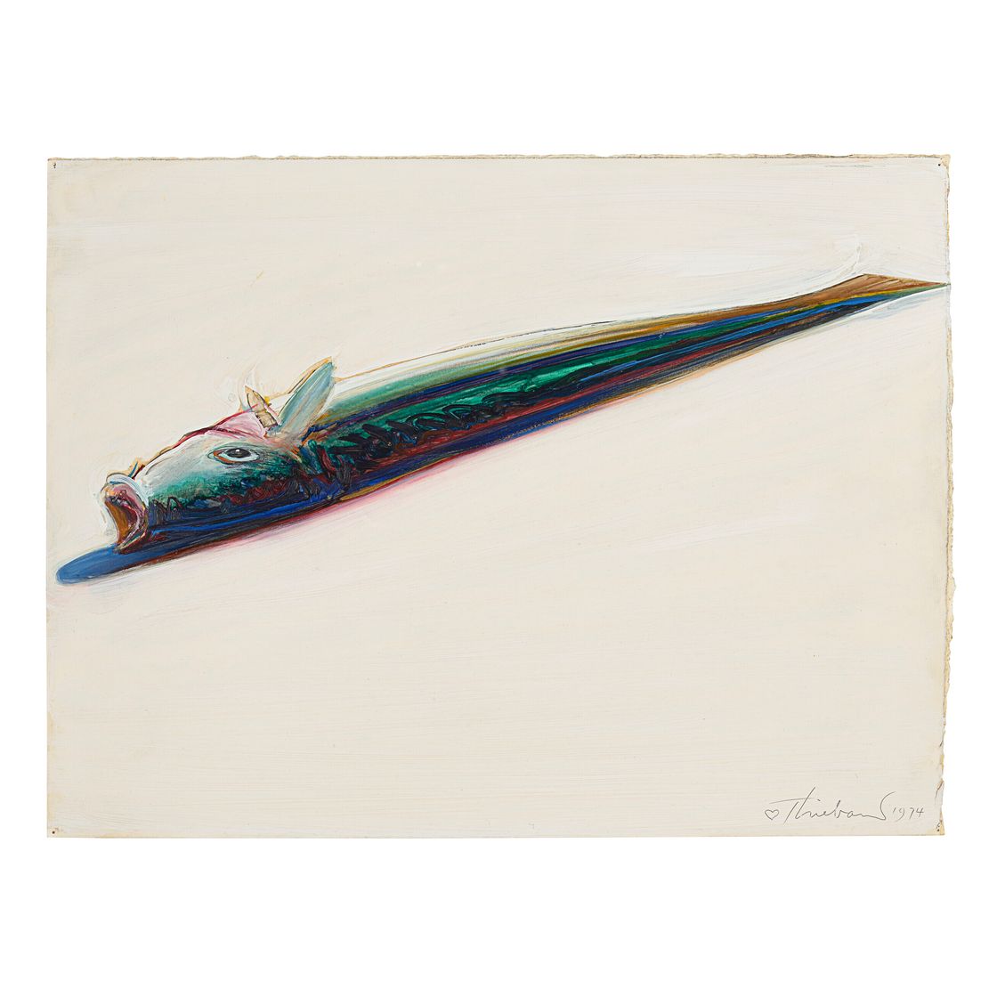 Wayne Thiebaud — Рыба по-французски, изображение 2