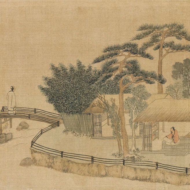 Wen Zhengming — Бамбуковая студия, изображение 3