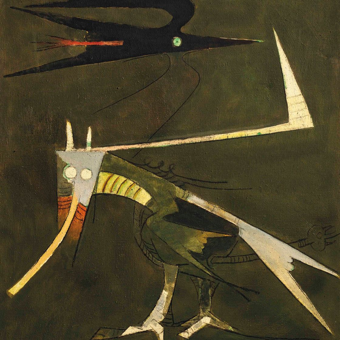 Wifredo Lam — Композиция, которую наливают утром