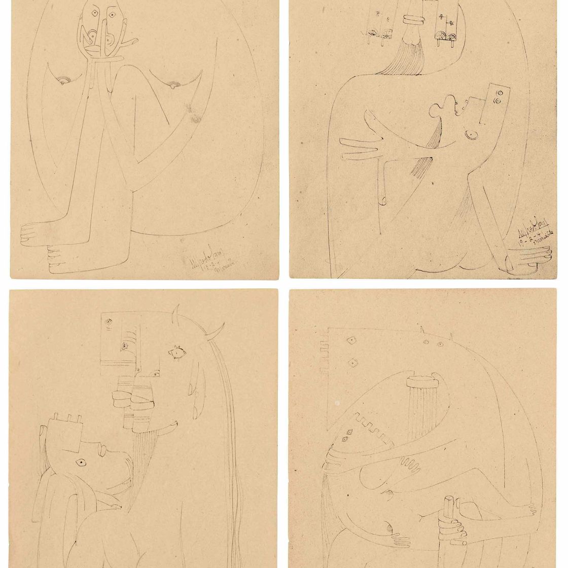 Wifredo Lam — Бретонский проект иллюстрации, изображение 1