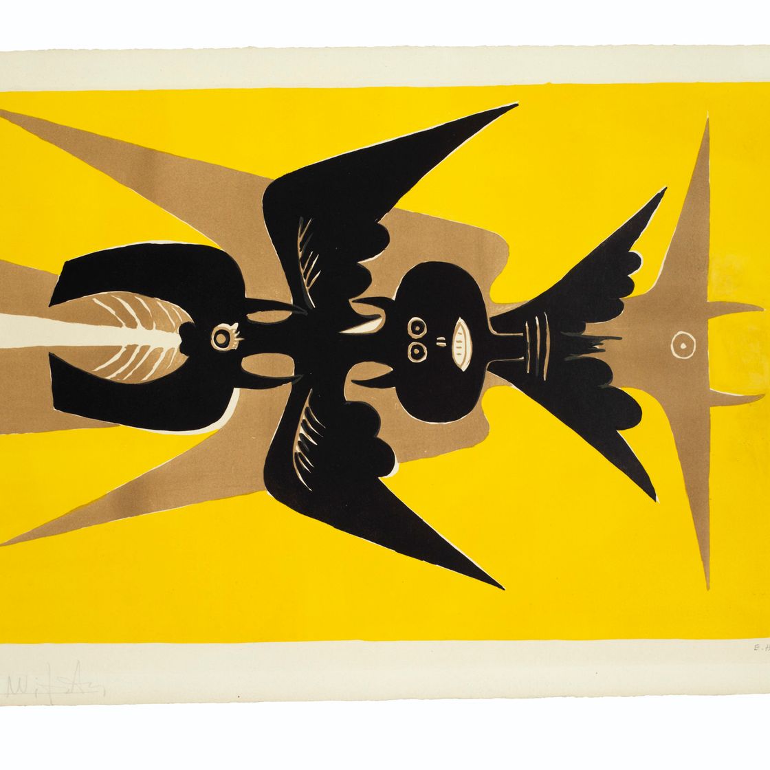 Wifredo Lam — Шесть гравюр художника, изображение 6