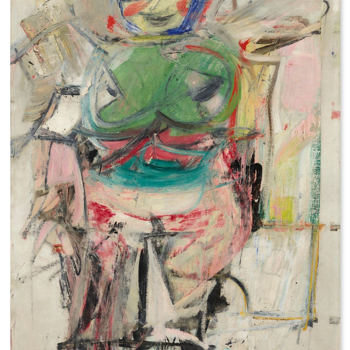 Willem de Kooning — Женщина (зеленая), изображение 1