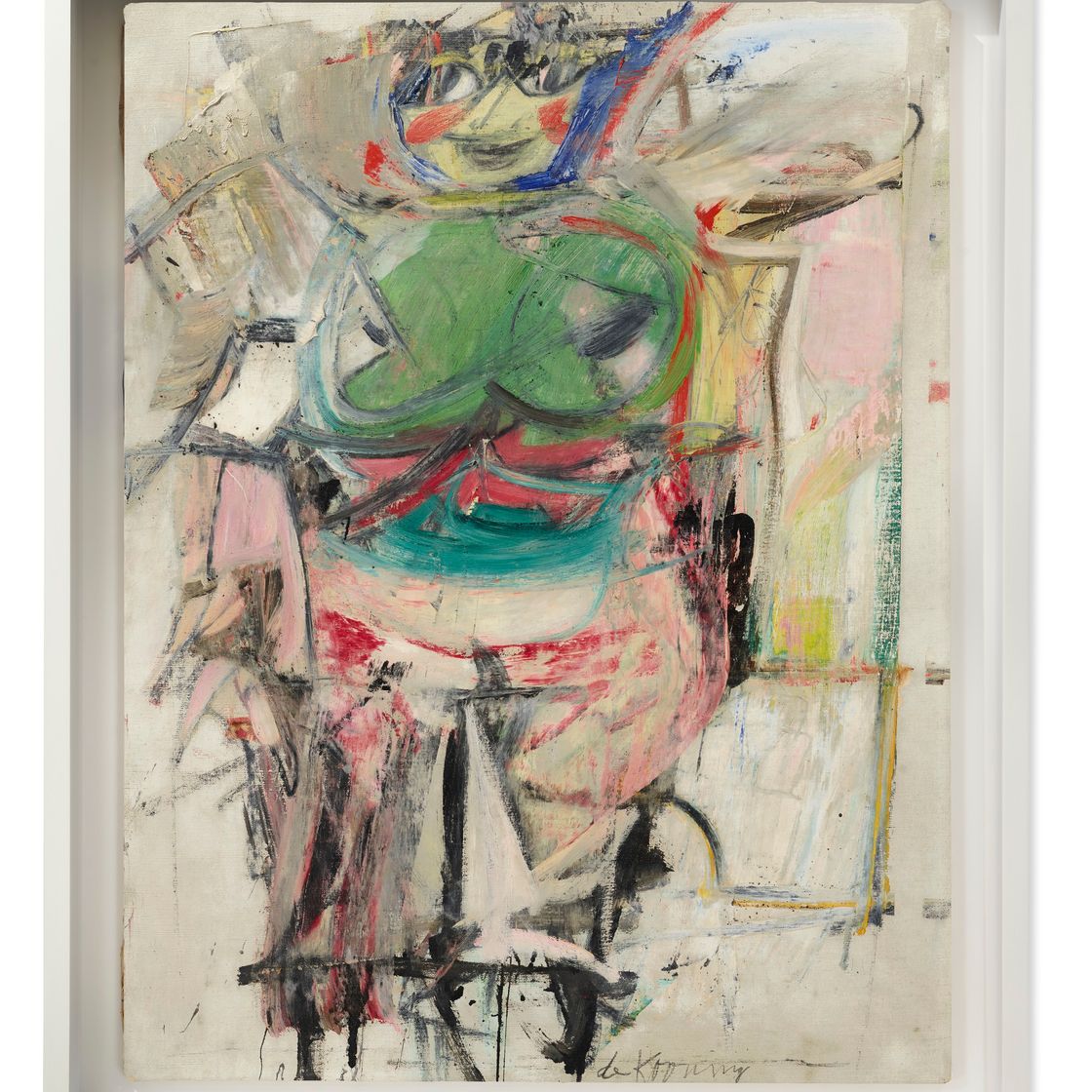 Willem de Kooning — Женщина (зеленая), изображение 3