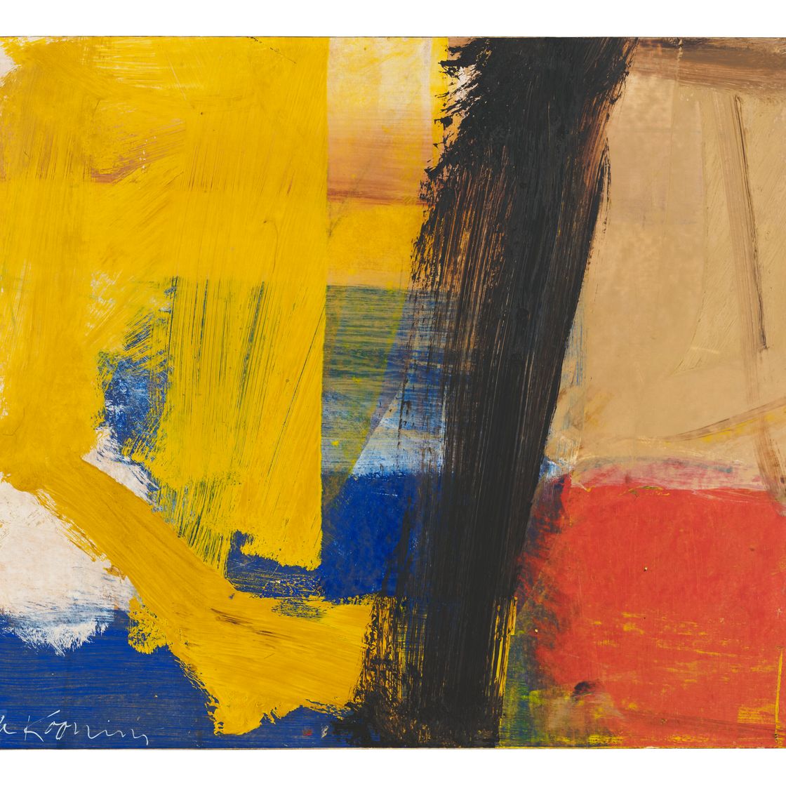 Willem de Kooning — Состав III, изображение 1
