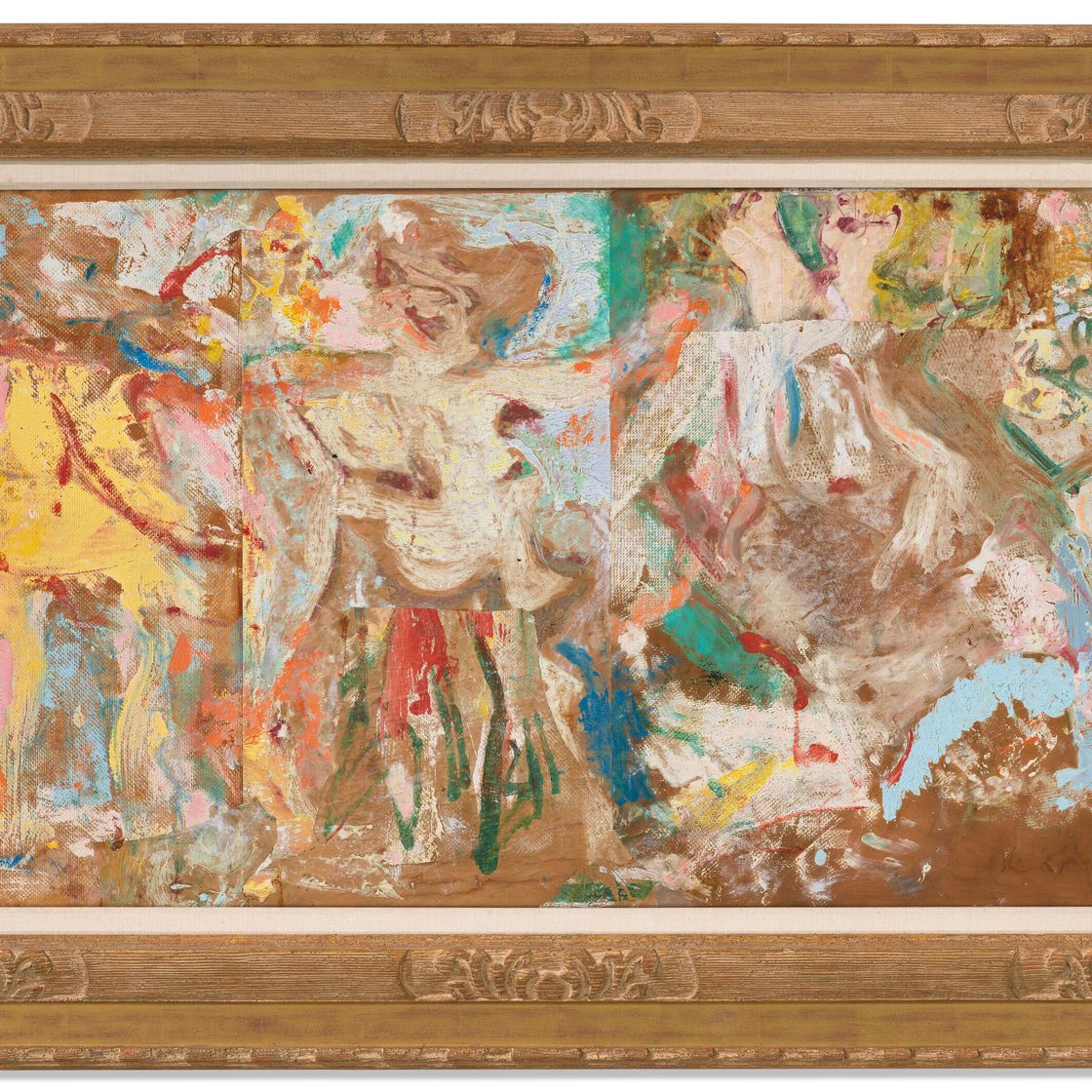 Willem de Kooning — Художник в своей мастерской (автопортрет), изображение 2