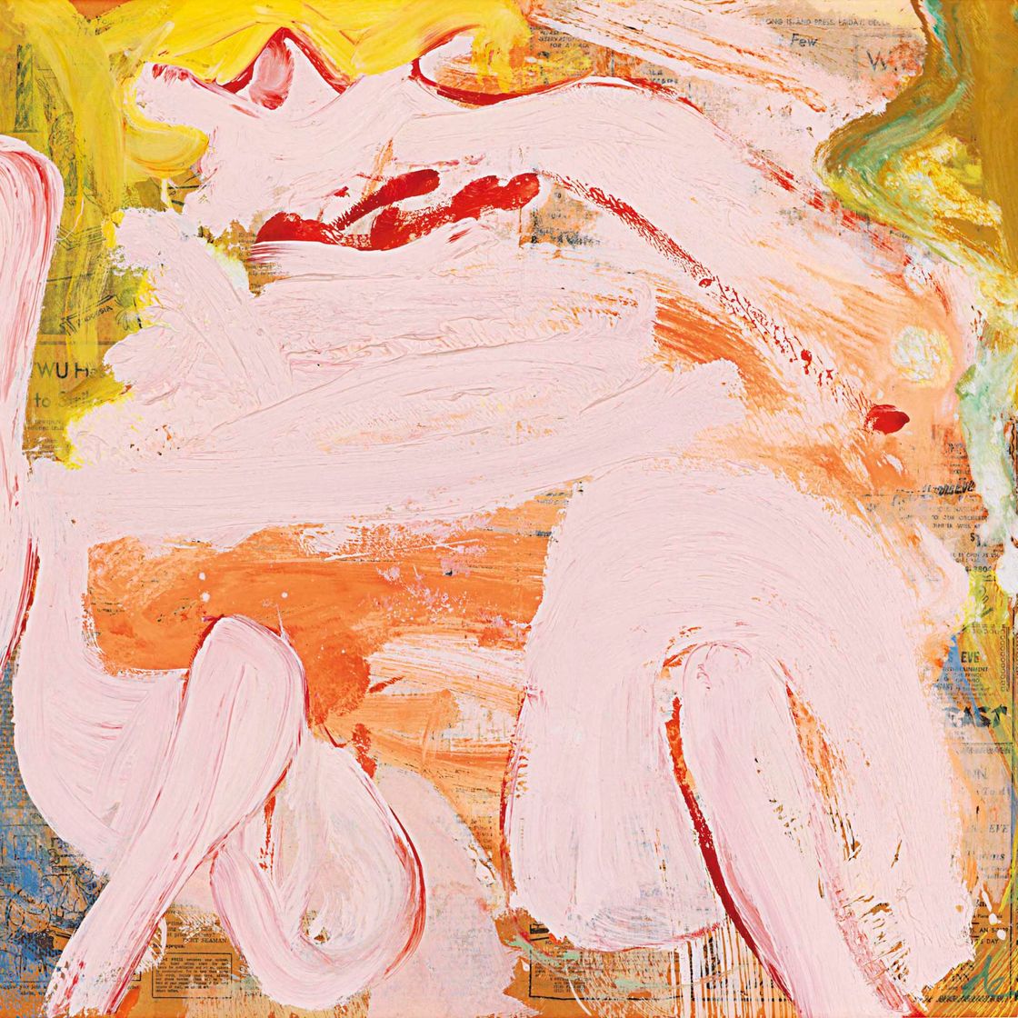 Willem de Kooning — Сидящая женщина