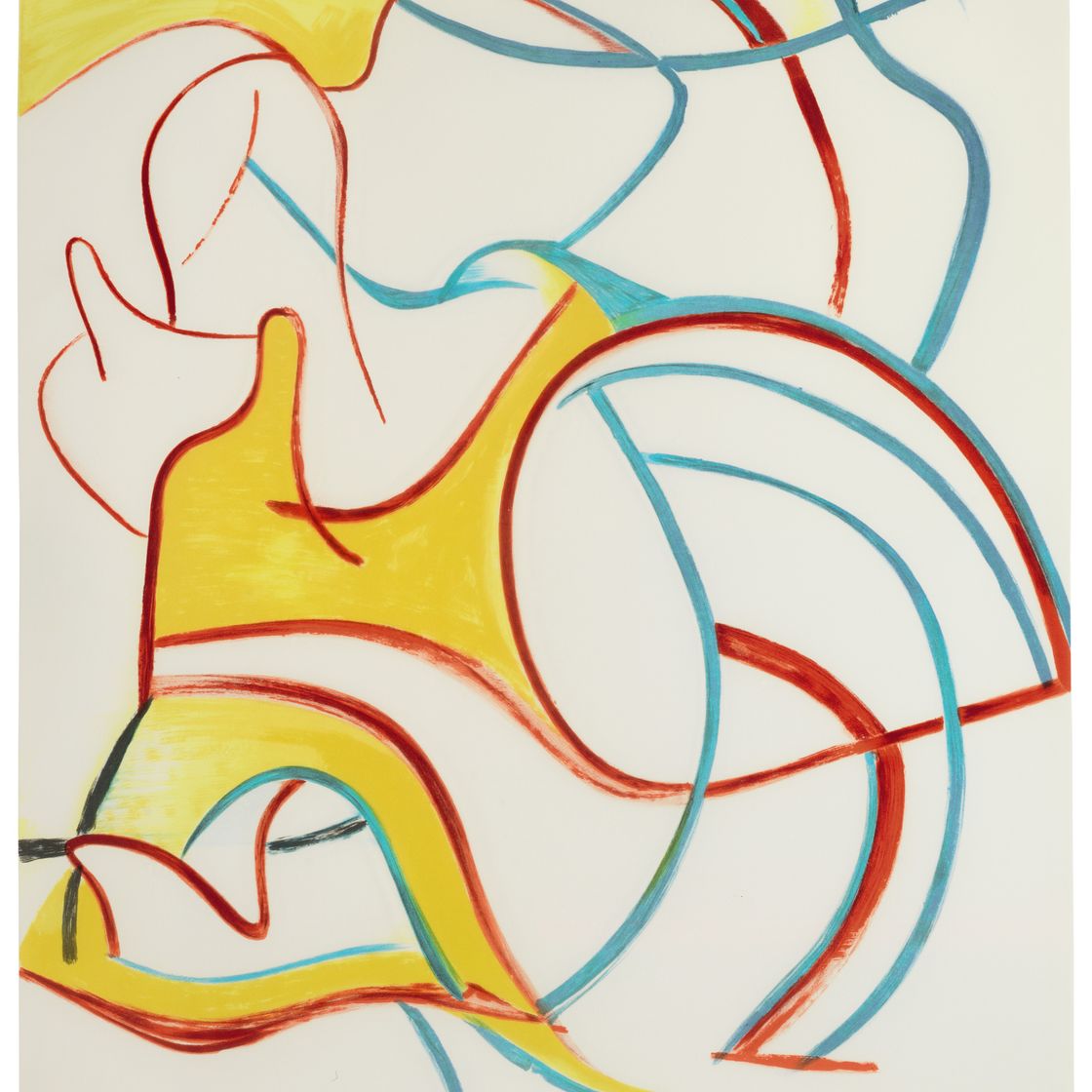 Willem de Kooning — Четырехгранные литографии, изображение 2