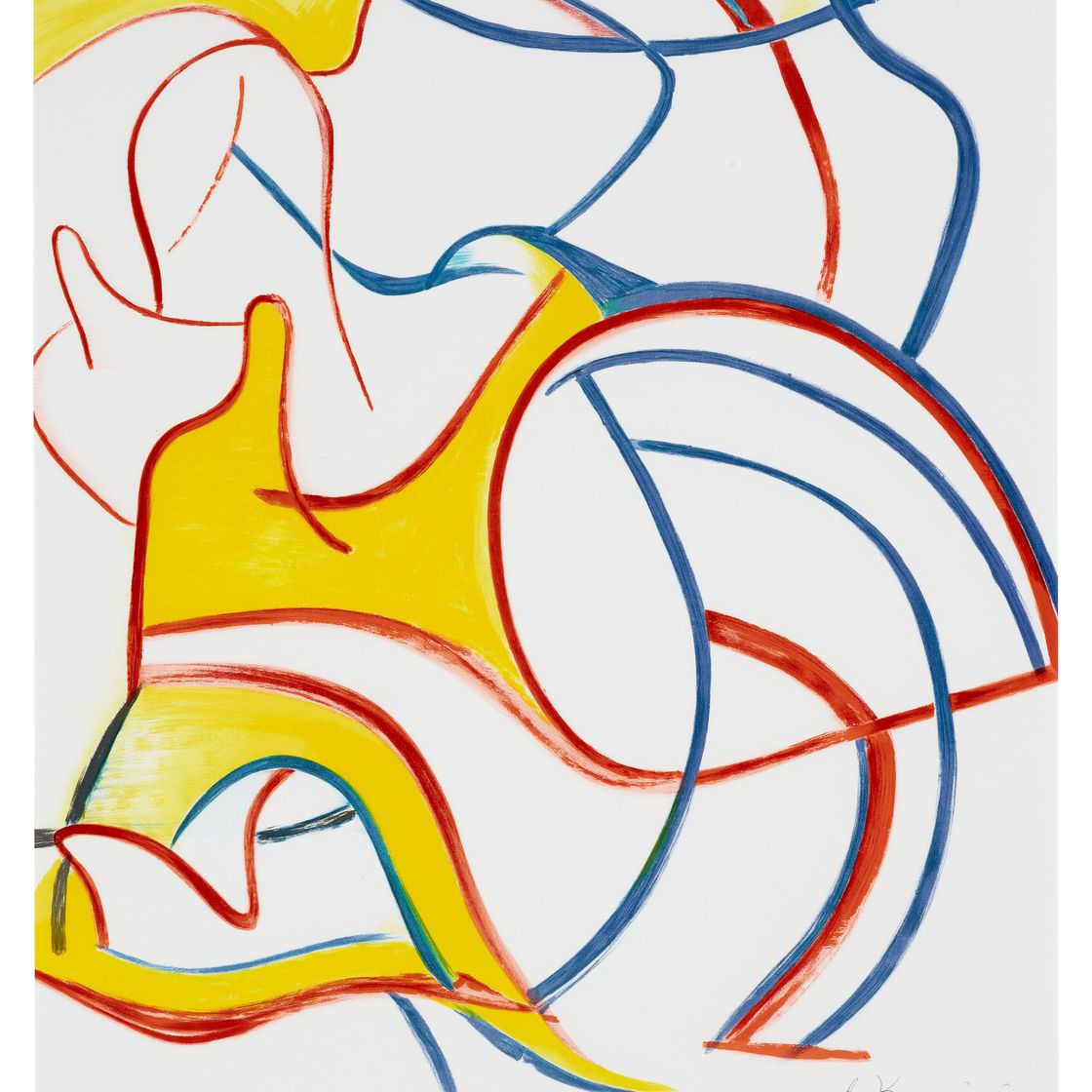 Willem de Kooning — Четырехгранные литографии, изображение 3