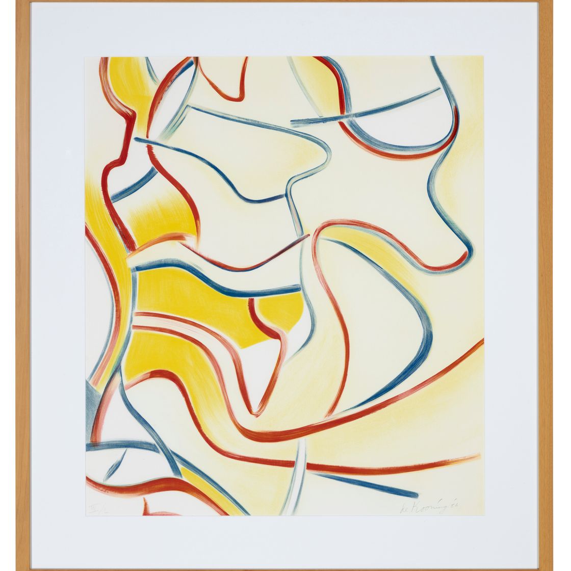 Willem de Kooning — Четырехгранные литографии, изображение 6