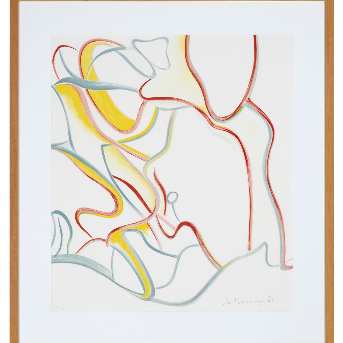 Willem de Kooning — Четырехгранные литографии, изображение 9