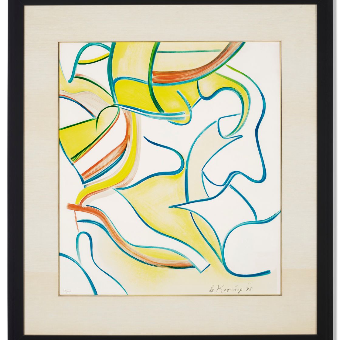 Willem de Kooning — Четырехгранные литографии, изображение 9