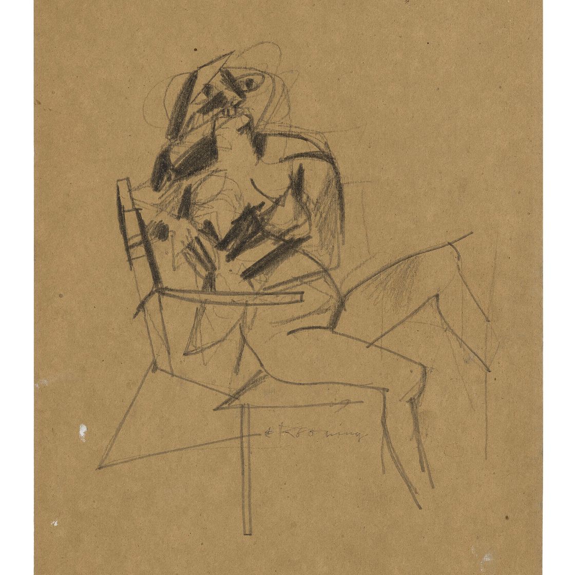 Willem de Kooning — Без названия, изображение 1