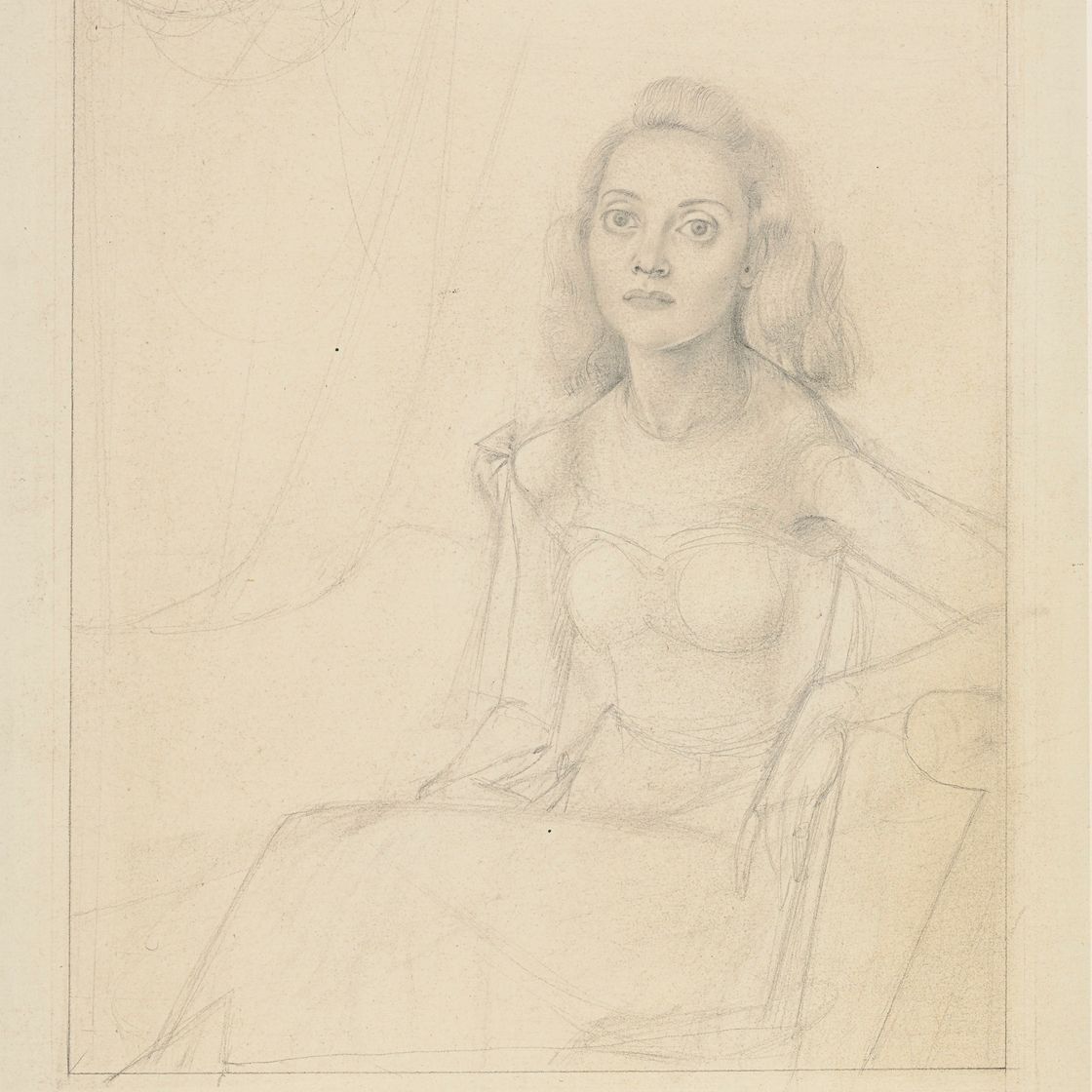 Willem de Kooning — Женский портрет
