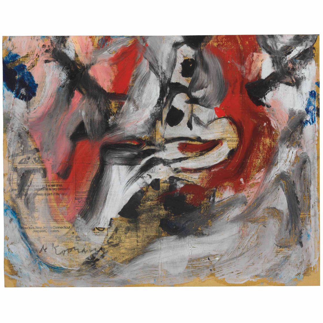Willem de Kooning — Без названия