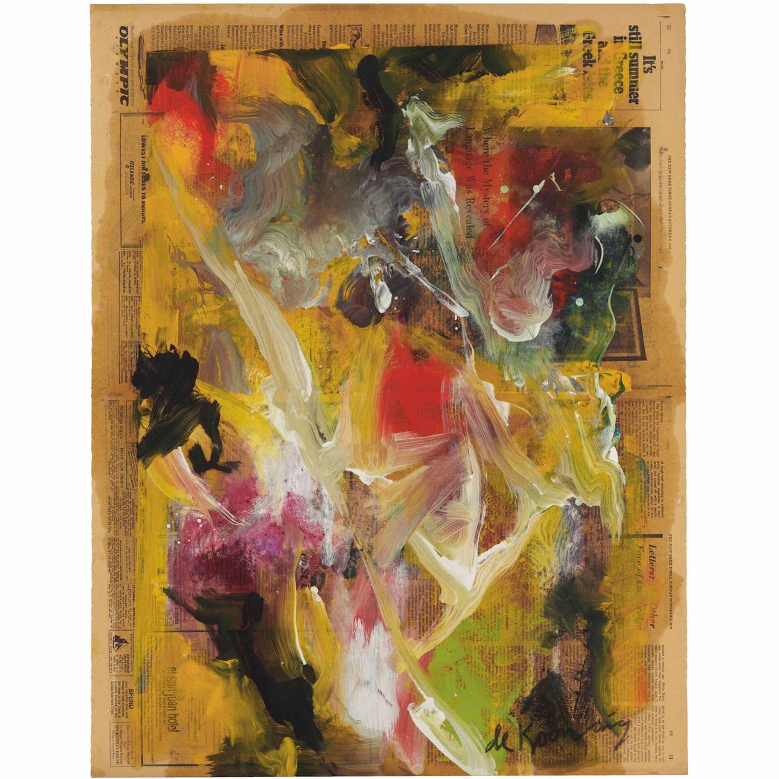 Willem de Kooning — Без названия