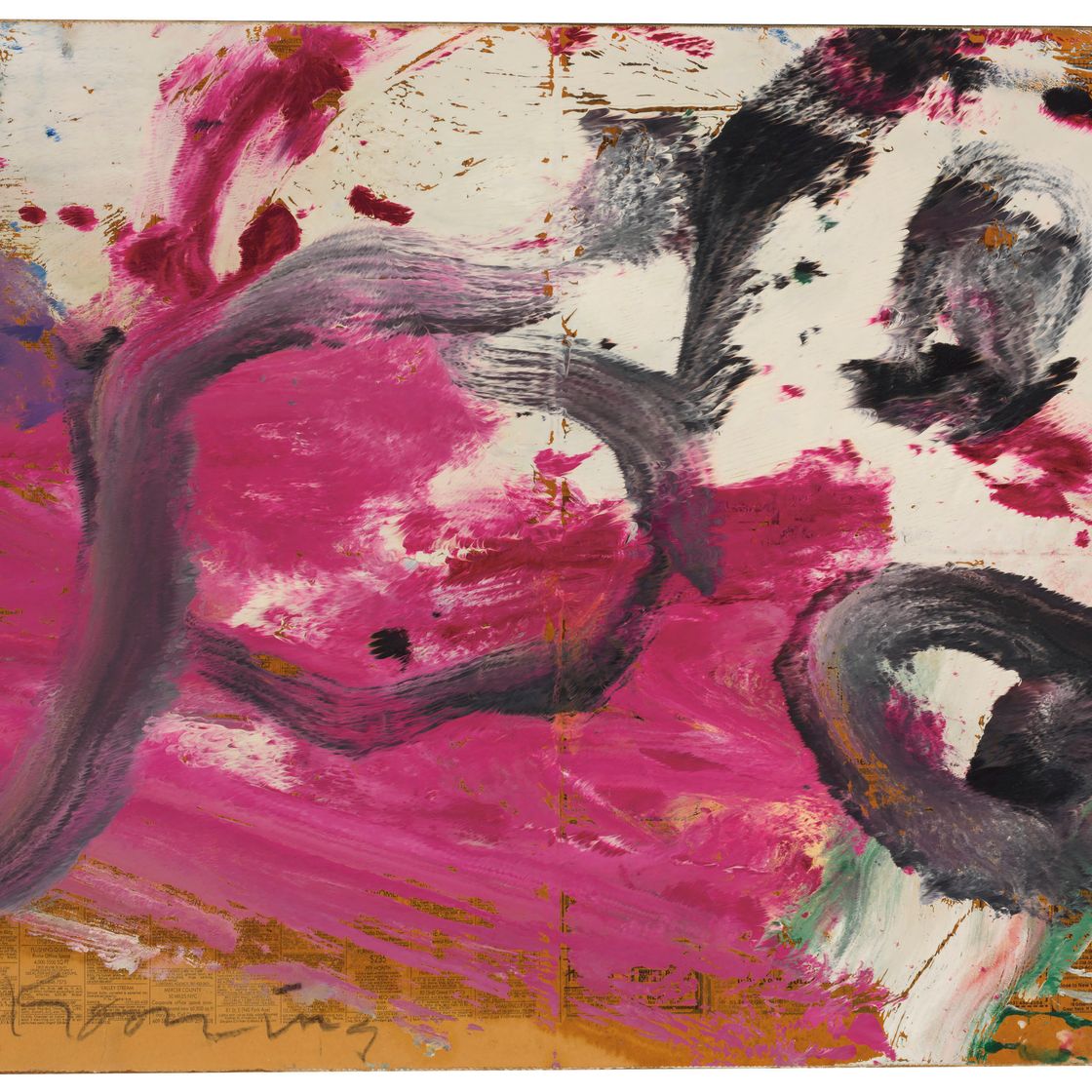 Willem de Kooning — Без названия (Пейзаж)