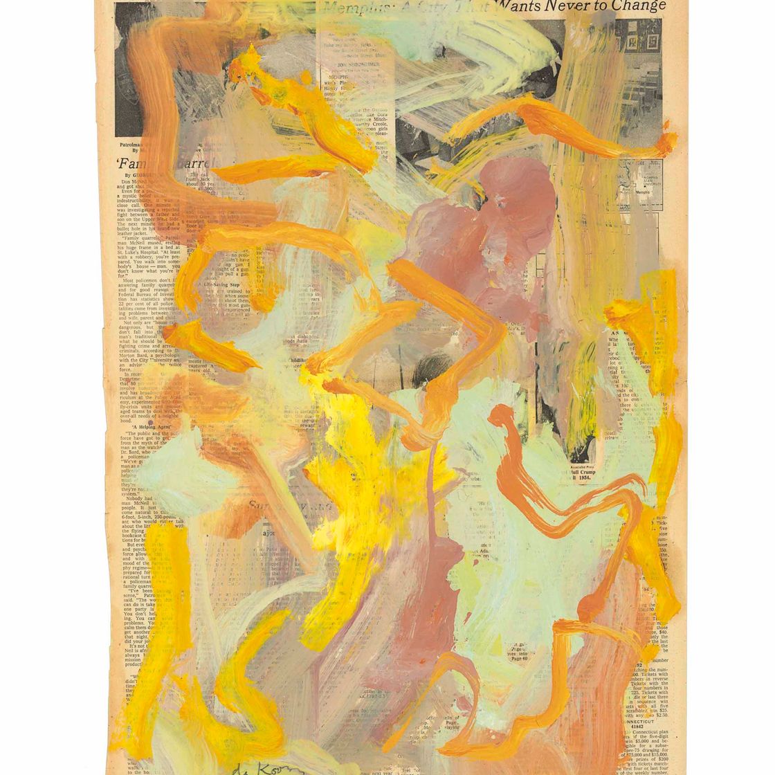 Willem de Kooning — Без названия