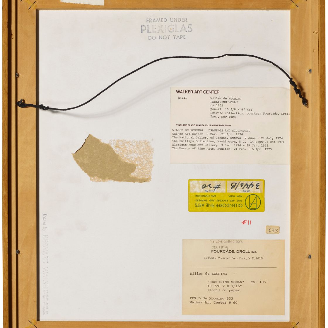 Willem de Kooning — Лежащая женщина, изображение 3