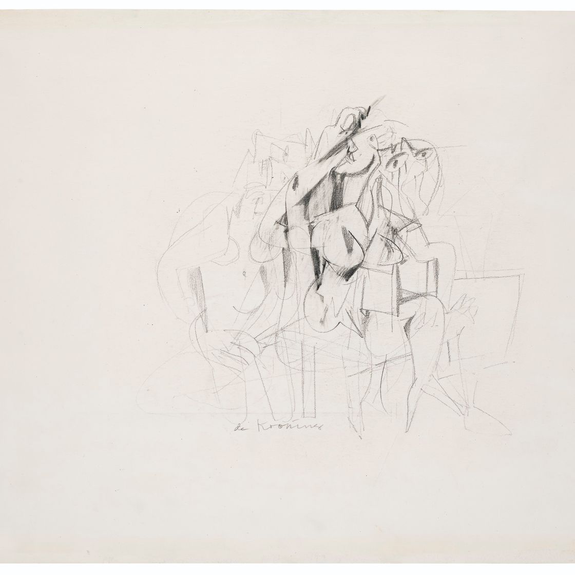 Willem de Kooning — Три женщины