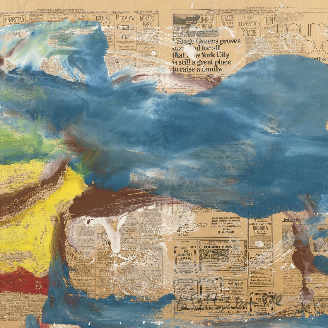 Willem de Kooning — Пейзаж