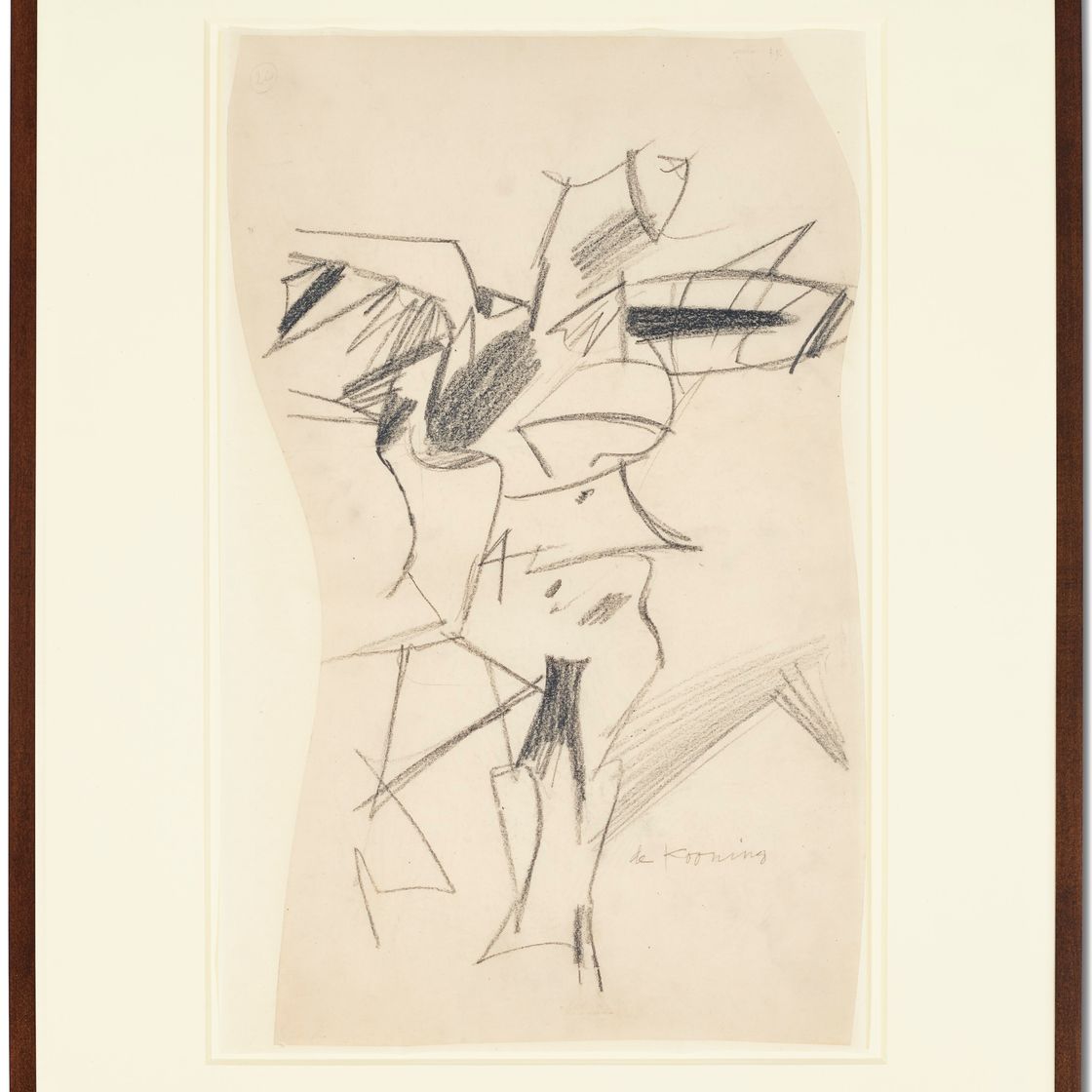 Willem de Kooning — Учеба для женщины, изображение 2