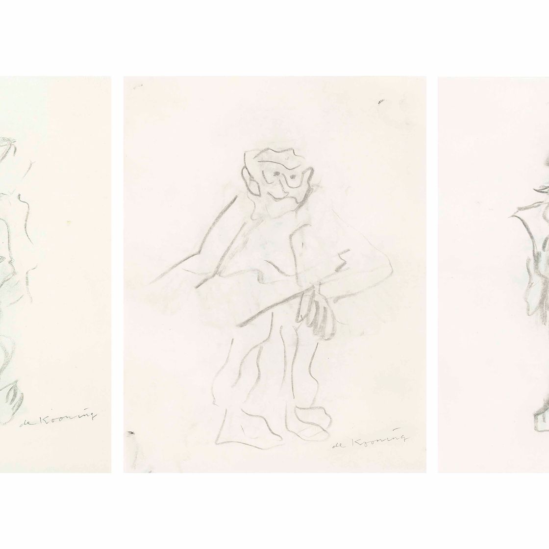 Willem de Kooning — (i)-(iii) Без названия