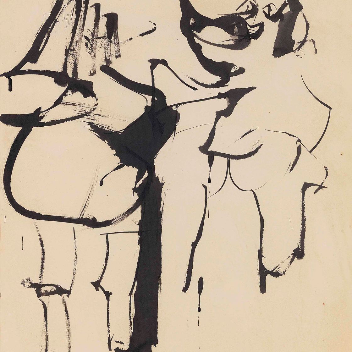 Willem de Kooning — Две женщины
