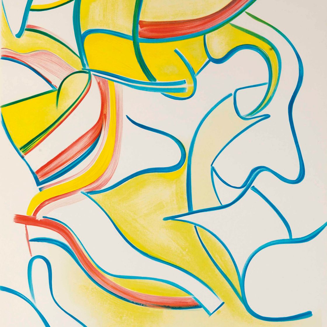Willem de Kooning — Одна пластина, из: Quatre Lithographies, изображение 1