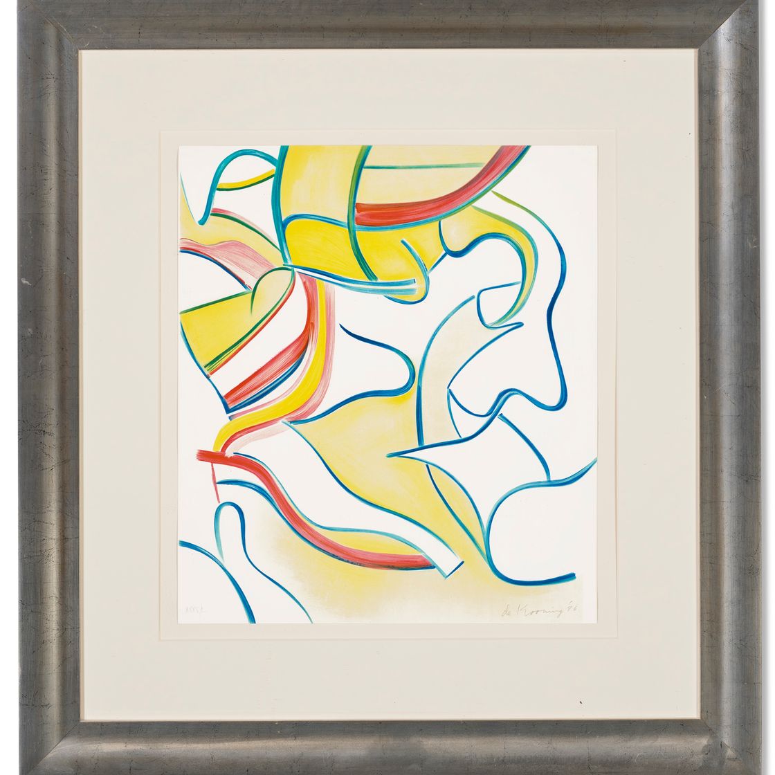 Willem de Kooning — Четыре литографии : один оттиск, изображение 2