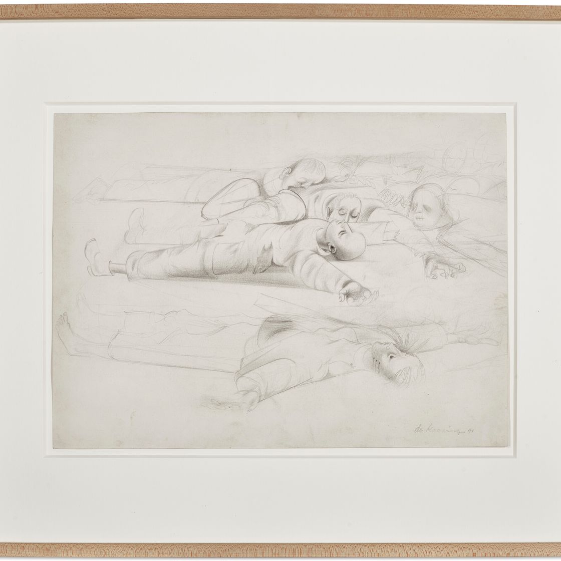 Willem de Kooning — Без названия (Сцена резни), изображение 2