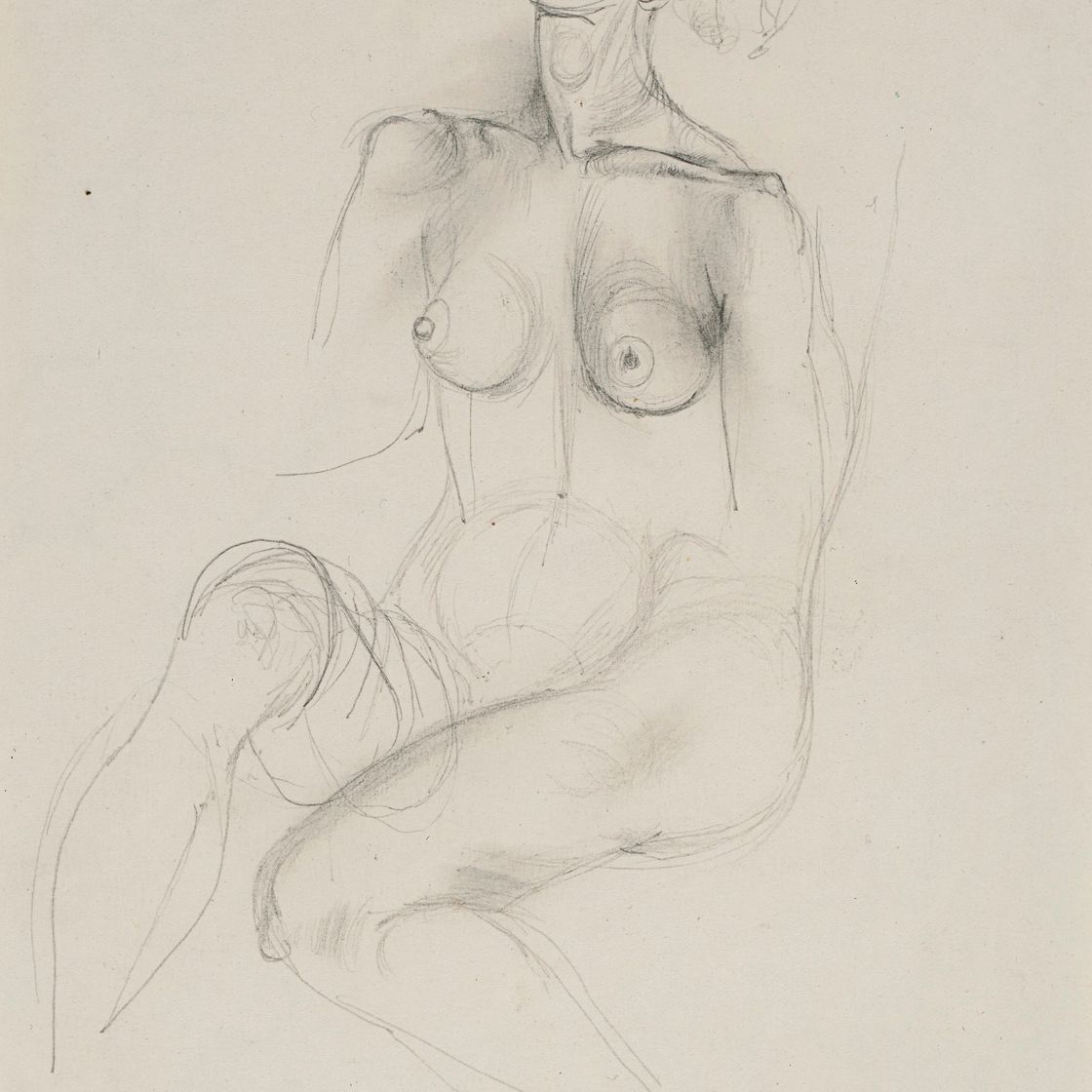 Willem de Kooning — Сидящая женщина
