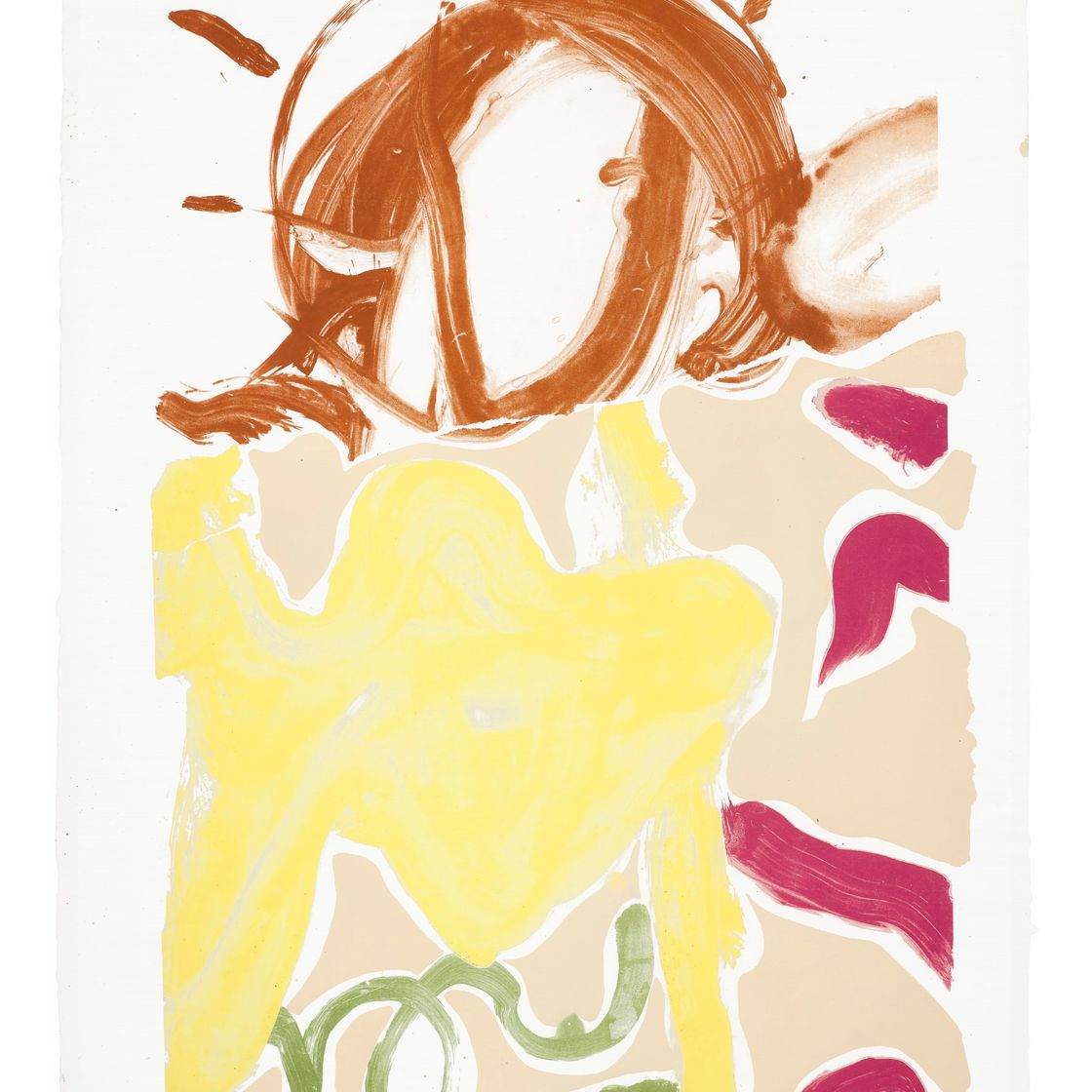 Willem de Kooning — Без названия (Солнце)