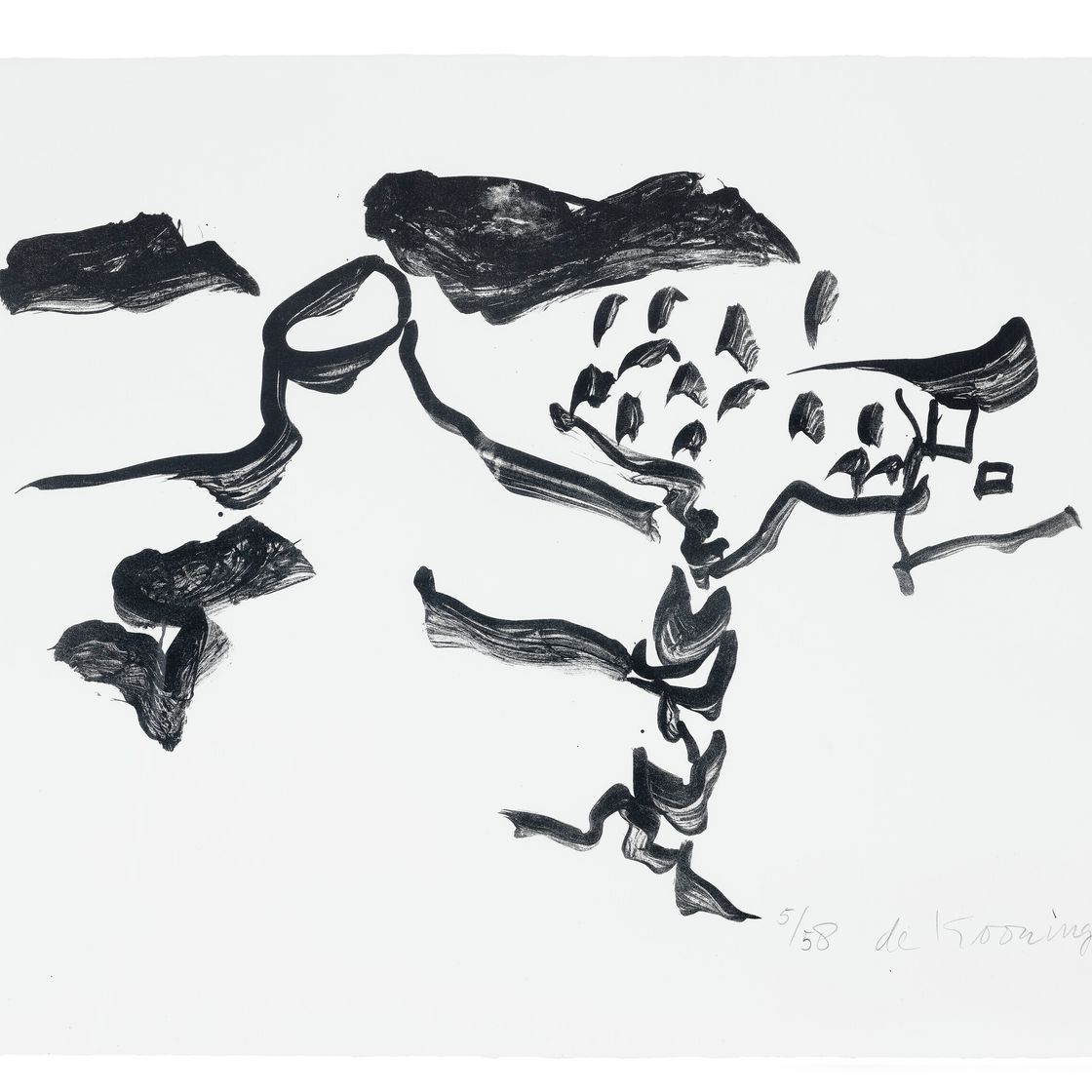 Willem de Kooning — Японская деревня
