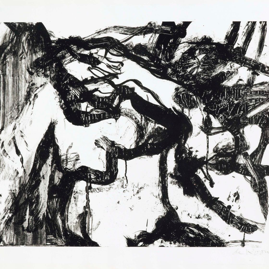 Willem de Kooning — Без названия (маленькое животное)