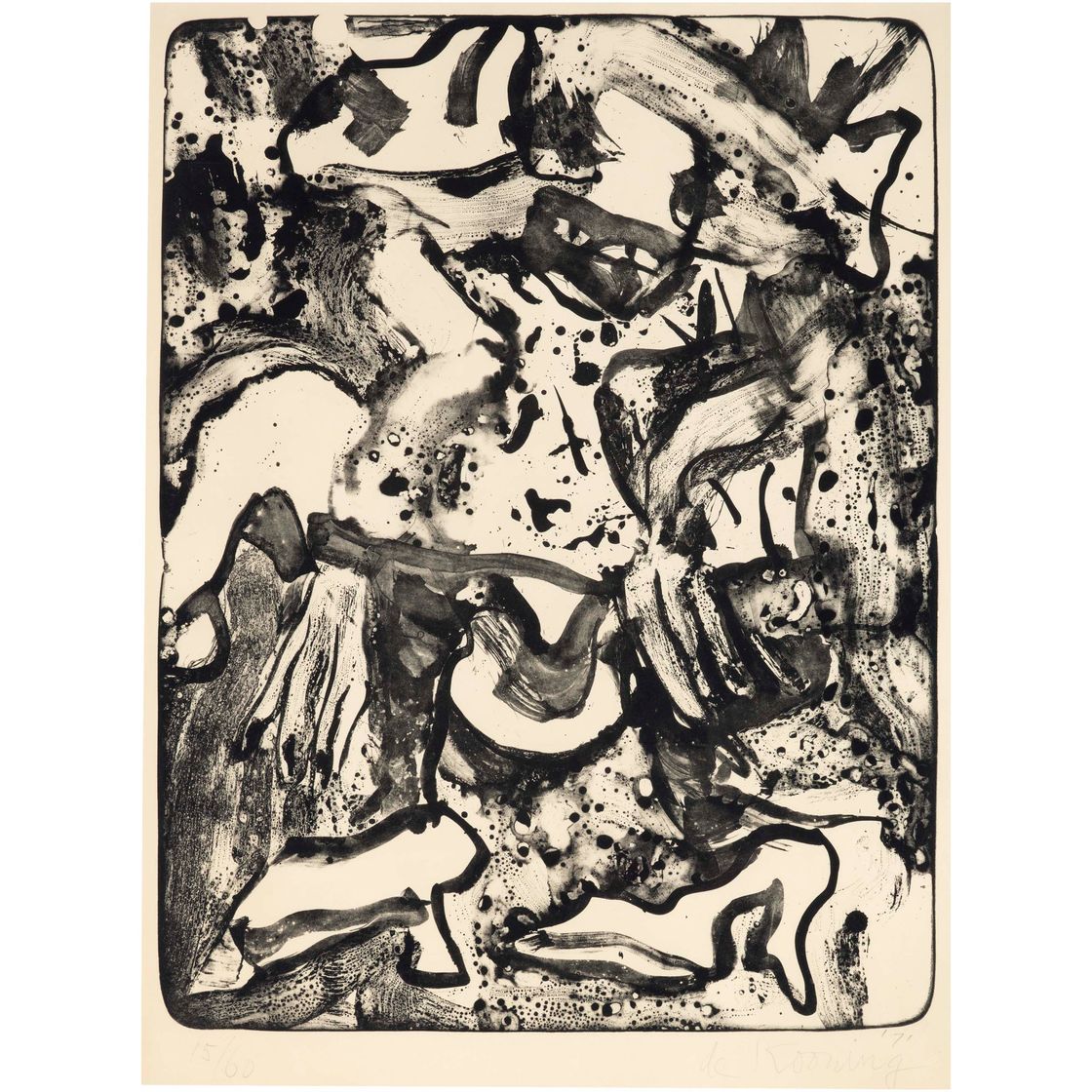 Willem de Kooning — Минни Маус