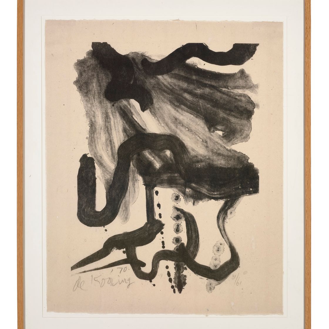 Willem de Kooning — Женщина в корсете и с длинными волосами, изображение 2