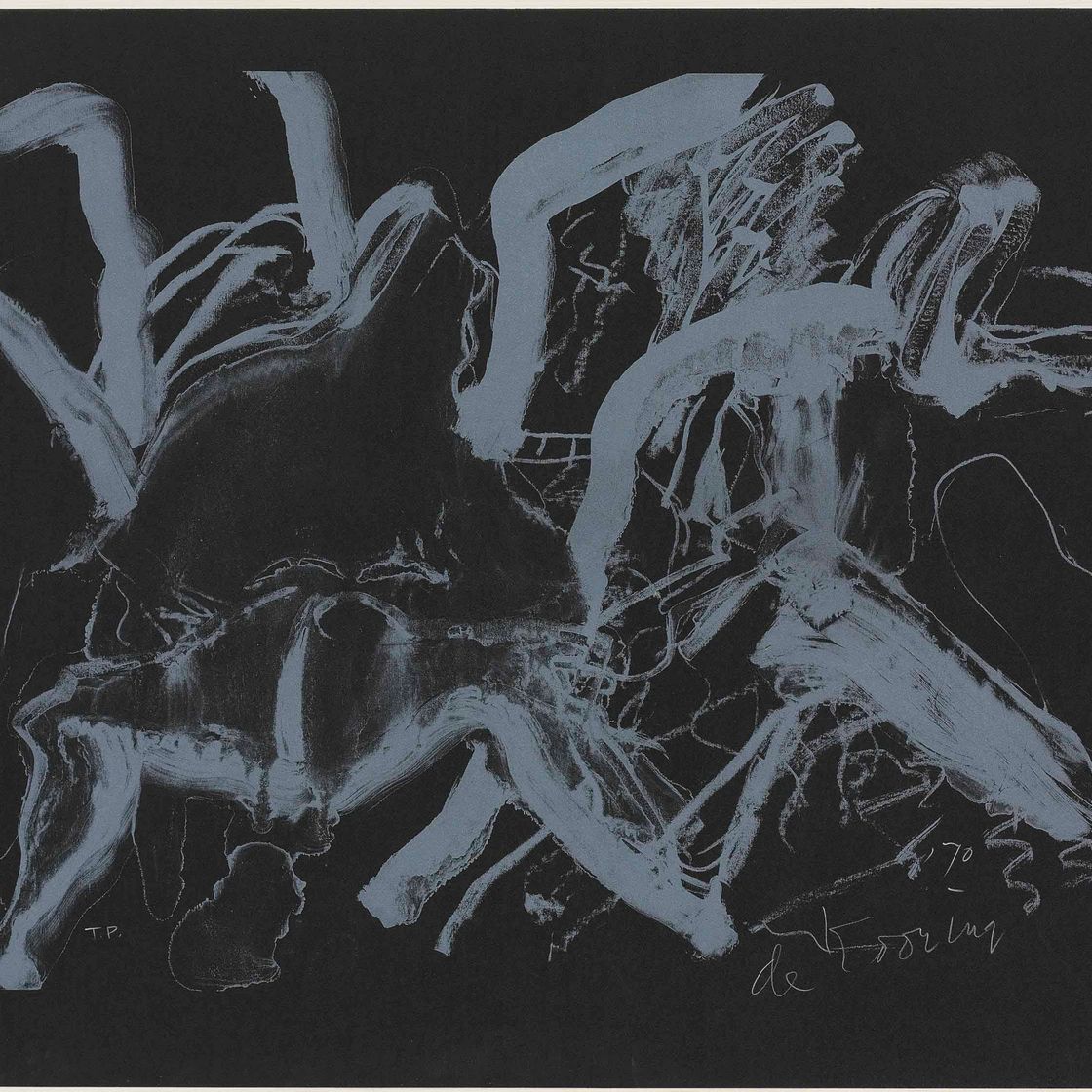 Willem de Kooning — Женщина на пляже Клируотер (ср. Грэм 5)