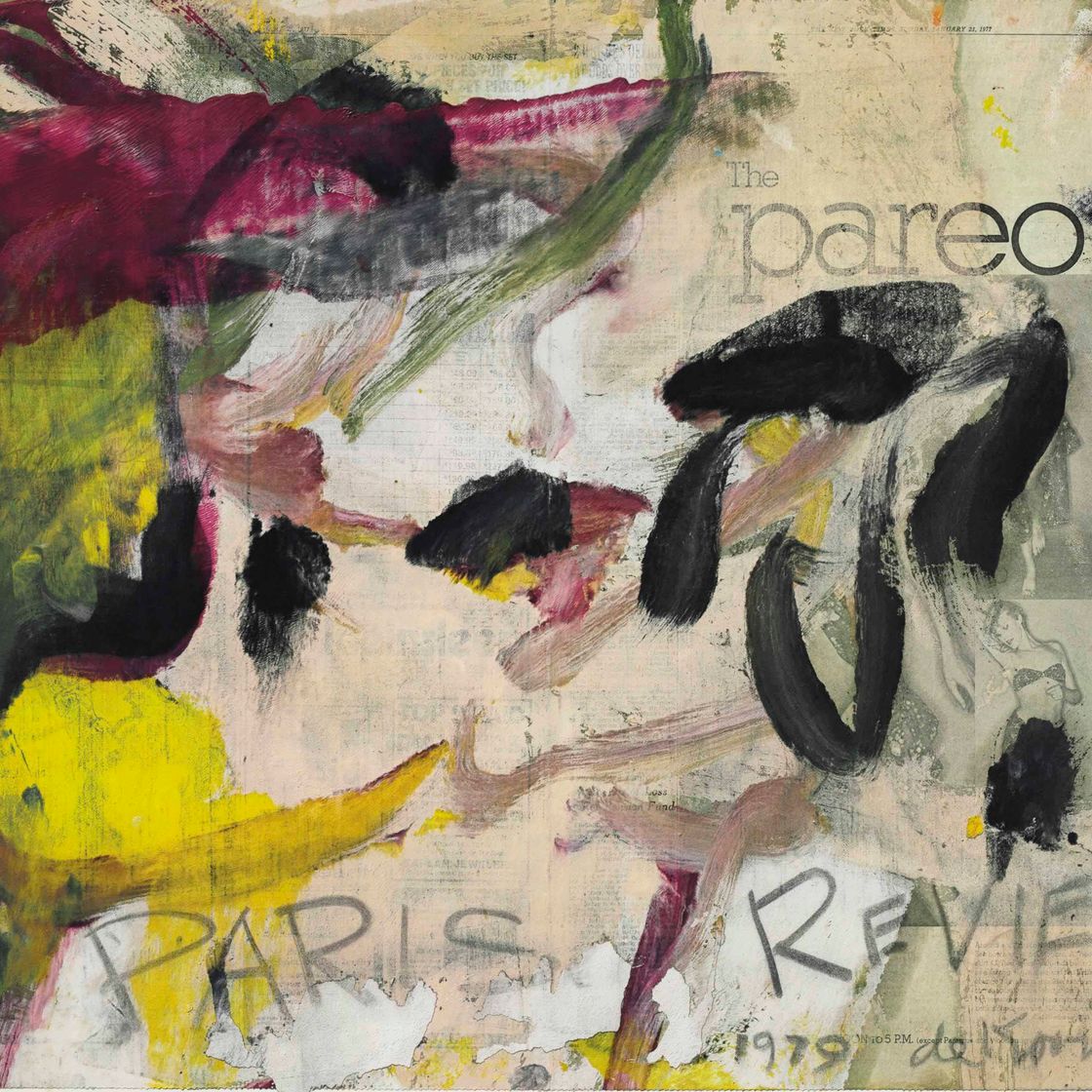 Willem de Kooning — Афиша для Парижского обозрения
