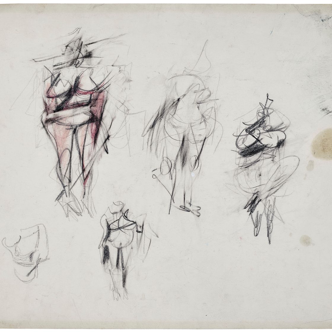 Willem de Kooning — Исследования, посвященные женщинам, изображение 1